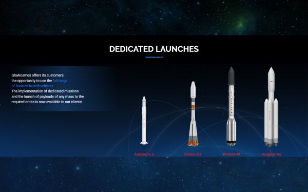 Glavkosmos promotes Russian launch vehicles for dedicated missions
